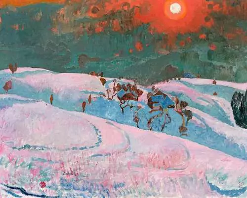 CUNO AMIET — Winter sun. 1927. — Koller Auktionen