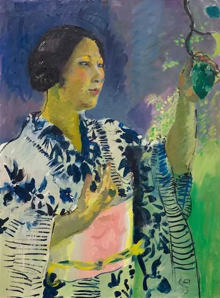 CUNO AMIET — Japanerin. 1933. — Koller Auktionen