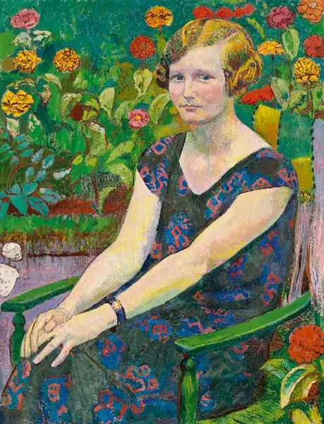 CUNO AMIET — Portrait of Anne-Marie. 1925. — Koller Auktionen