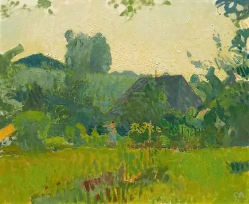 CUNO AMIET — The old house. 1951. — Koller Auktionen