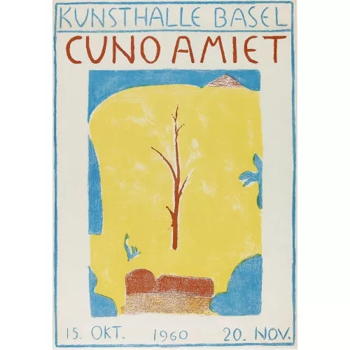Cuno Amiet — "Kunsthalle Basel, Cuno Amiet 1960".