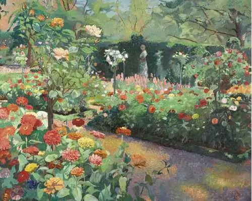 CUNO AMIET — Gartenbild. 1938. — Koller Auktionen