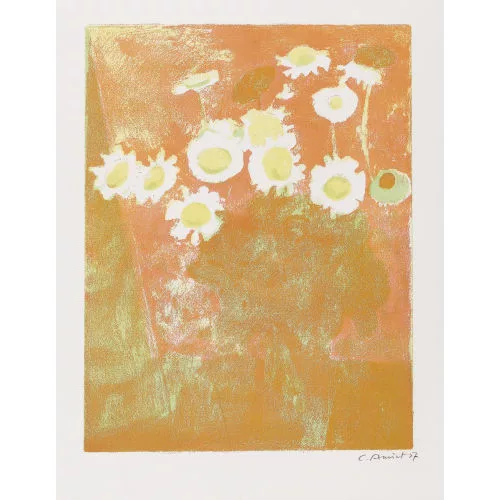 Cuno Amiet — Blumenstillleben: Margeriten.