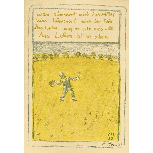 Cuno Amiet — "Fröhlicher Wanderer".