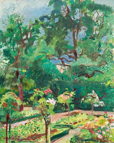 CUNO AMIET — Garden. 1929. — Koller Auktionen