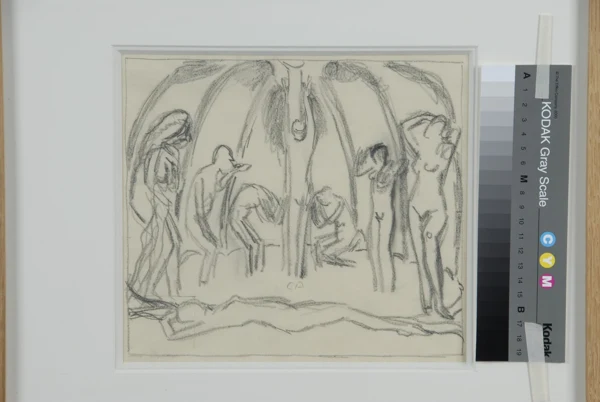 Cuno Amiet — Studie zu "Jungbrunnen", um 1917