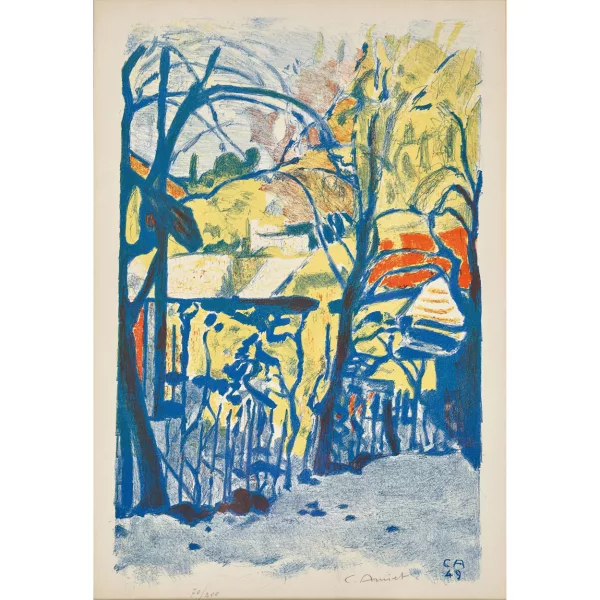 Cuno Amiet — "Frühling im Garten".