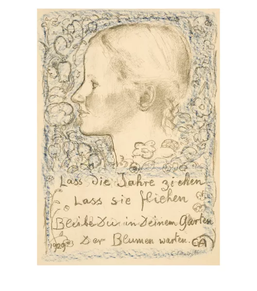 Cuno Amiet — Sammelnummer von 3 Neujahrsblättern