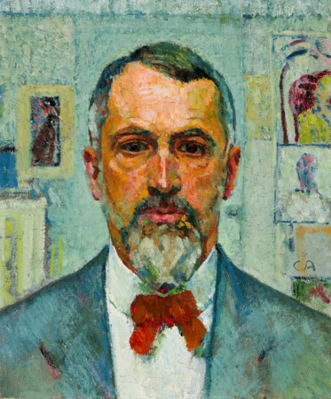 Cuno Amiet — Selbstbildnis — Galerie Kornfeld