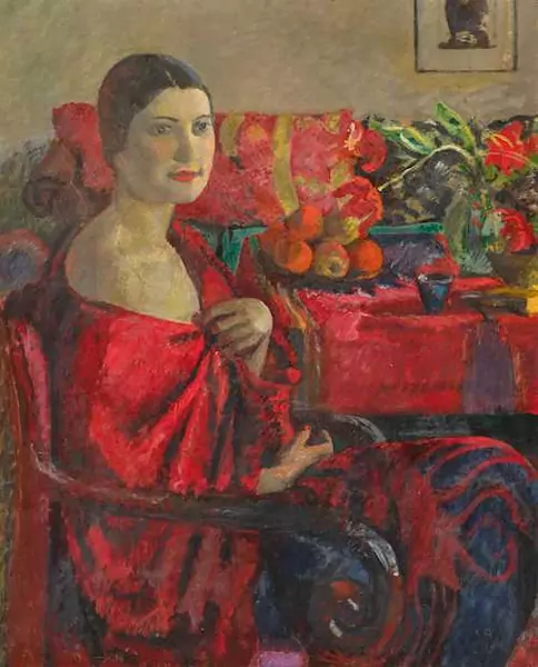 CUNO AMIET — Ala at the table. 1934. — Koller Auktionen