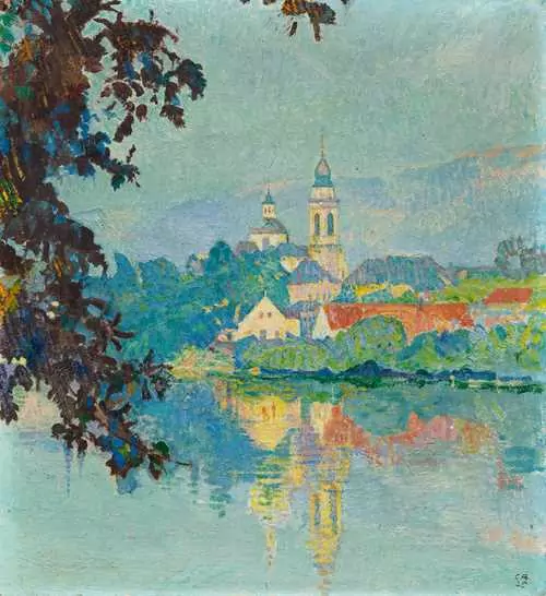 CUNO AMIET — Solothurn. 1925. — Koller Auktionen