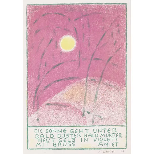Cuno Amiet — Sonnenuntergang.
