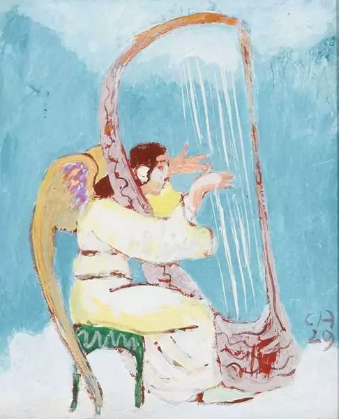 CUNO AMIET — Engel. 1929. — Koller Auktionen