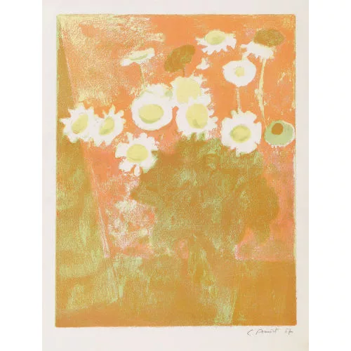 Cuno Amiet — Blumenstillleben: Margeriten.
