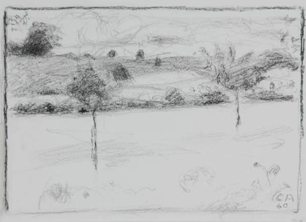 Cuno Amiet — Landschaft, 1960