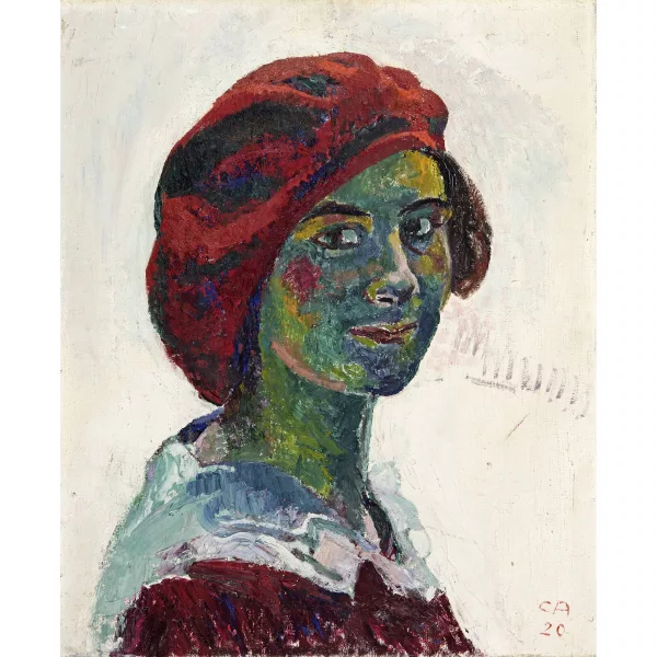 Cuno Amiet — Greti mit roter Mütze
