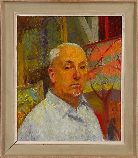 Cuno Amiet — Selbstportrait, 1953
