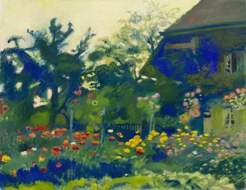 CUNO AMIET — Garten in Oschwand. 1943. — Koller Auktionen