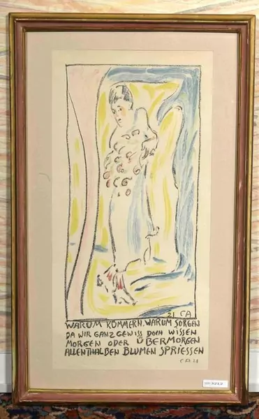 CUNO AMIET — Neujahrsblatt 1921. — Koller Auktionen