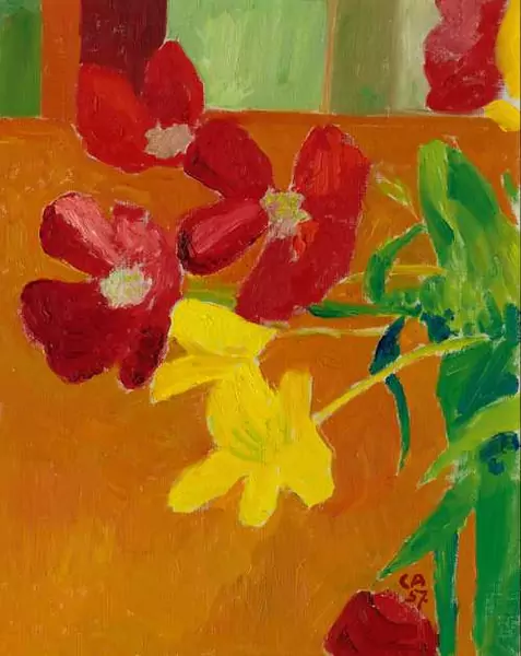 CUNO AMIET — Still-life with tulips. 1957. — Koller Auktionen