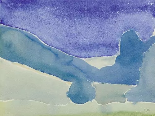 CUNO AMIET — Blaue Landschaft. Um 1910. — Koller Auktionen