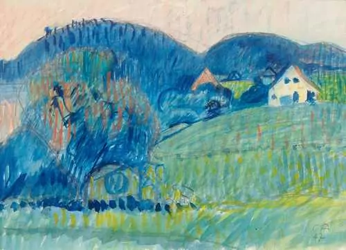 CUNO AMIET — View of Oschwand. 1947. — Koller Auktionen