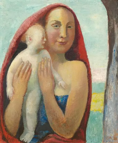 CUNO AMIET — Madonna. 1938. — Koller Auktionen