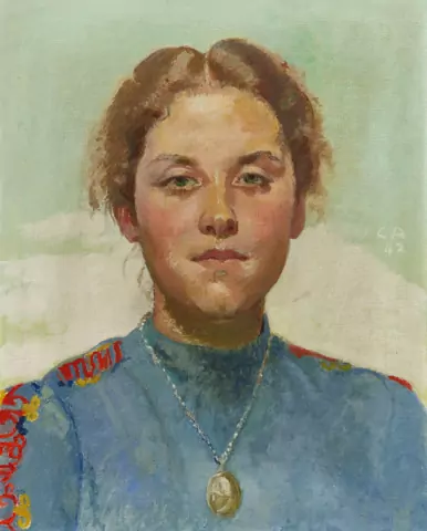 Bildnis eines jungen Mädchens, 1942