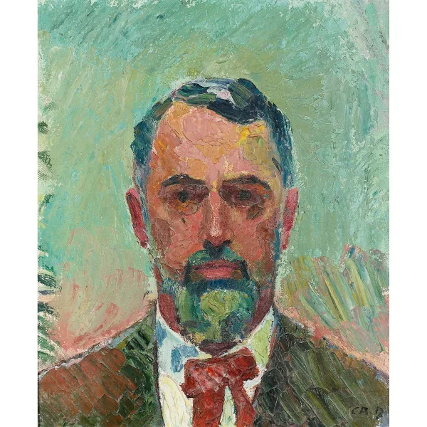 Cuno Amiet — Selbstbildnis.