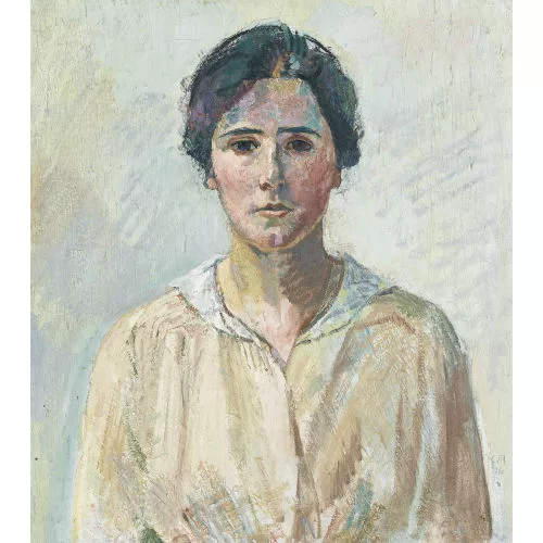 Cuno Amiet — Porträt der Gertrud Amiet.