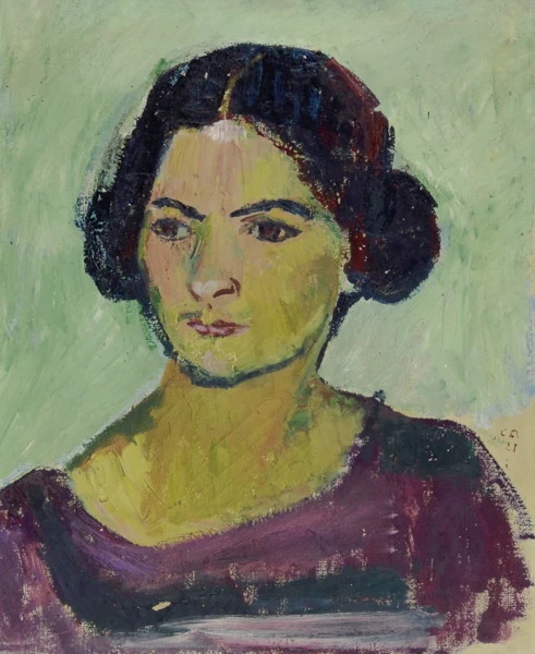 Cuno Amiet — Gretli I, 1921