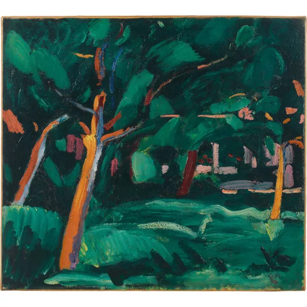 Cuno Amiet — Unter Bäumen