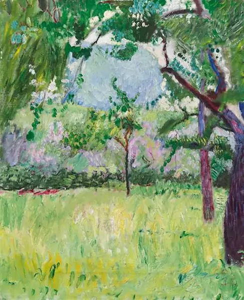 CUNO AMIET — Spring landscape. 1932. — Koller Auktionen