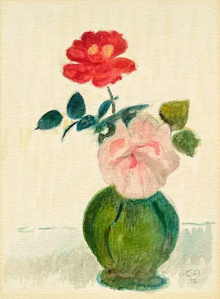 CUNO AMIET — Blumenstillleben. 1956. — Koller Auktionen