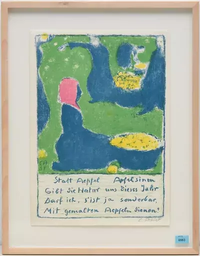 Cuno Amiet — Dezember 2024 (A175) - Auktionsstart: 5.12.2024, 14:10 — Schuler Auktionen