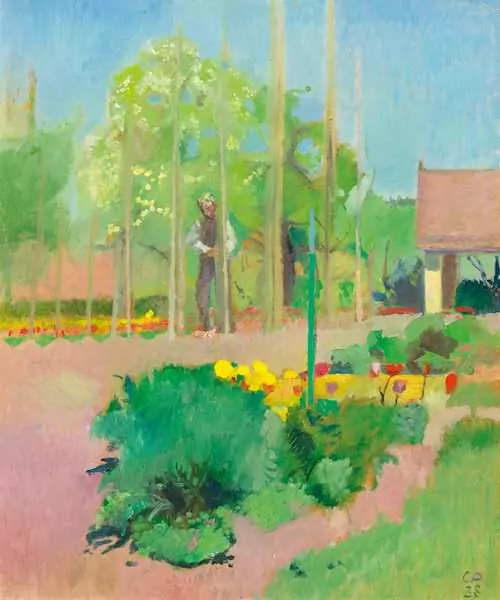CUNO AMIET — In the garden. 1938. — Koller Auktionen