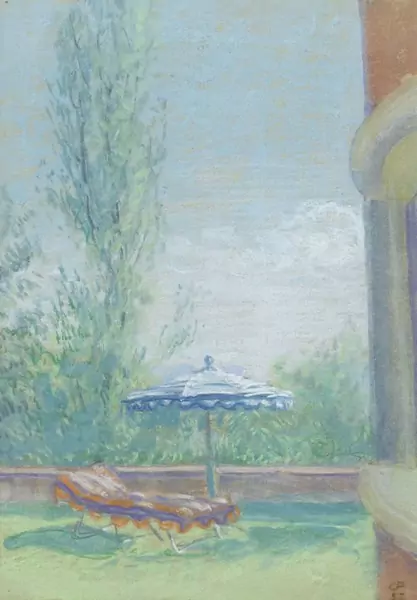 CUNO AMIET — Blick in den Garten. 1952. — Koller Auktionen