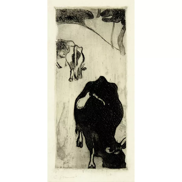 Cuno Amiet — Kühe in der Bretagne