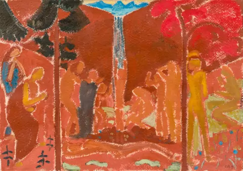 Studie zum Jungbrunnen, 1915