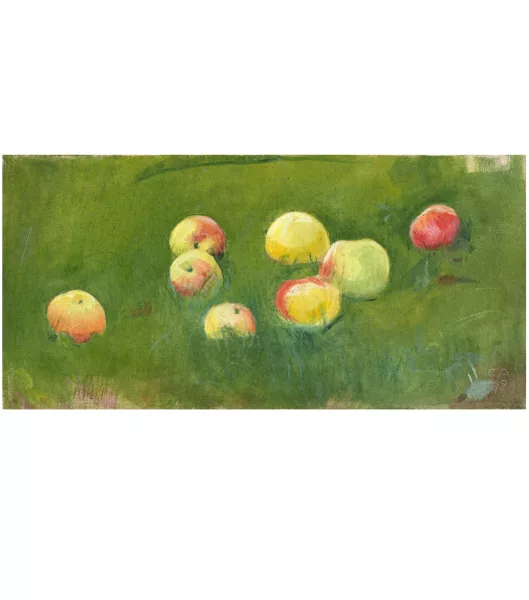 Cuno Amiet — Äpfel in der Wiese