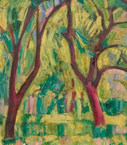 CUNO AMIET — Obstgarten in Oschwand. Um 1916. — Koller Auktionen