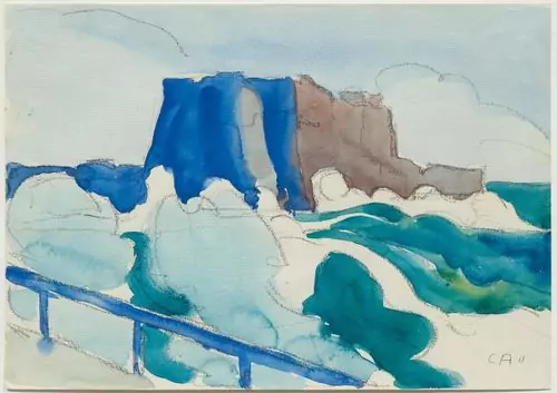 AMIET, CUNO — Coastal landscape. 1911. — Koller Auktionen