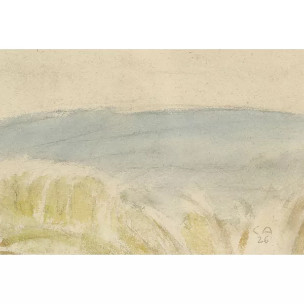 Cuno Amiet — Landschaftsskizze.