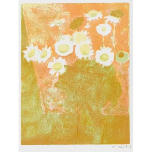 Cuno Amiet — "Blumenstillleben: Margerithen".