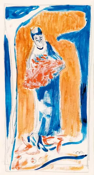 CUNO AMIET — Fruit harvest. — Koller Auktionen