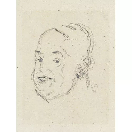 Cuno Amiet — Männerkopf.