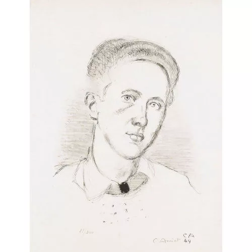 Cuno Amiet — Bildnis eines jungen Mannes.