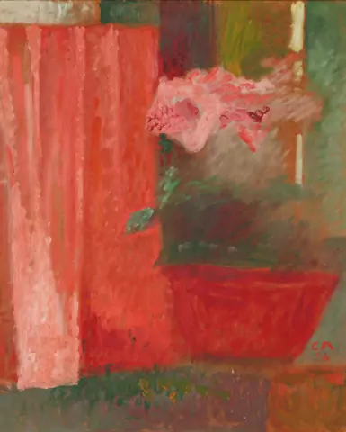 Komposition in Rot und Rosa, 1954