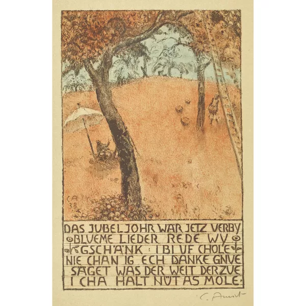 Cuno Amiet — "Die Obsternte".