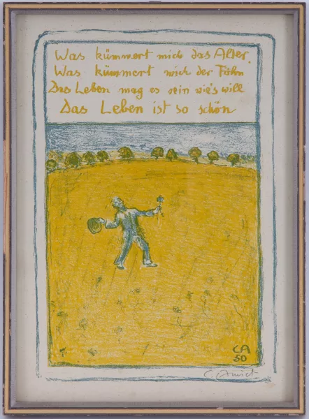 Cuno Amiet — "Fröhlicher Wanderer"